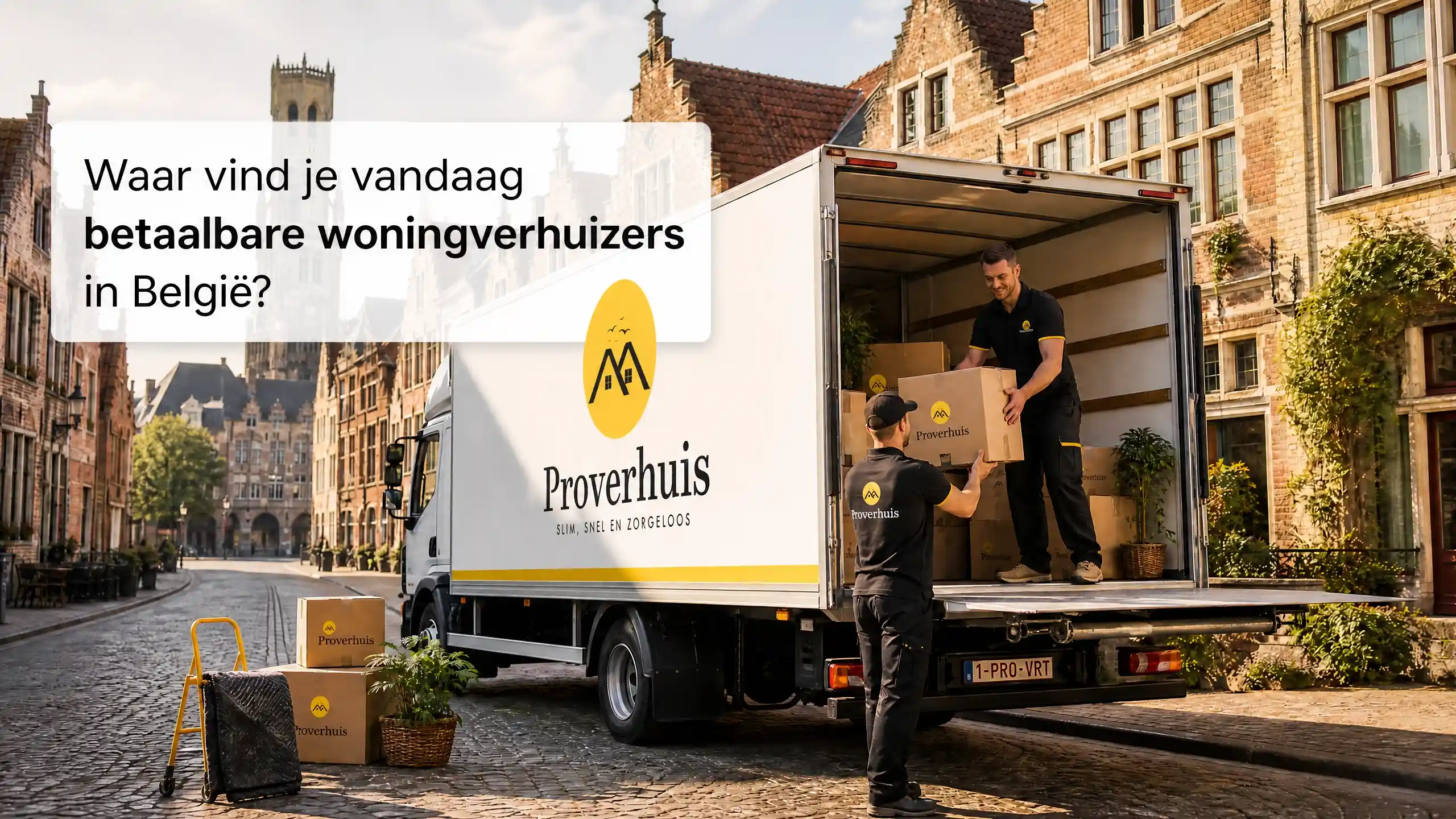 Waar vind je vandaag betaalbare woningverhuizers in België?
