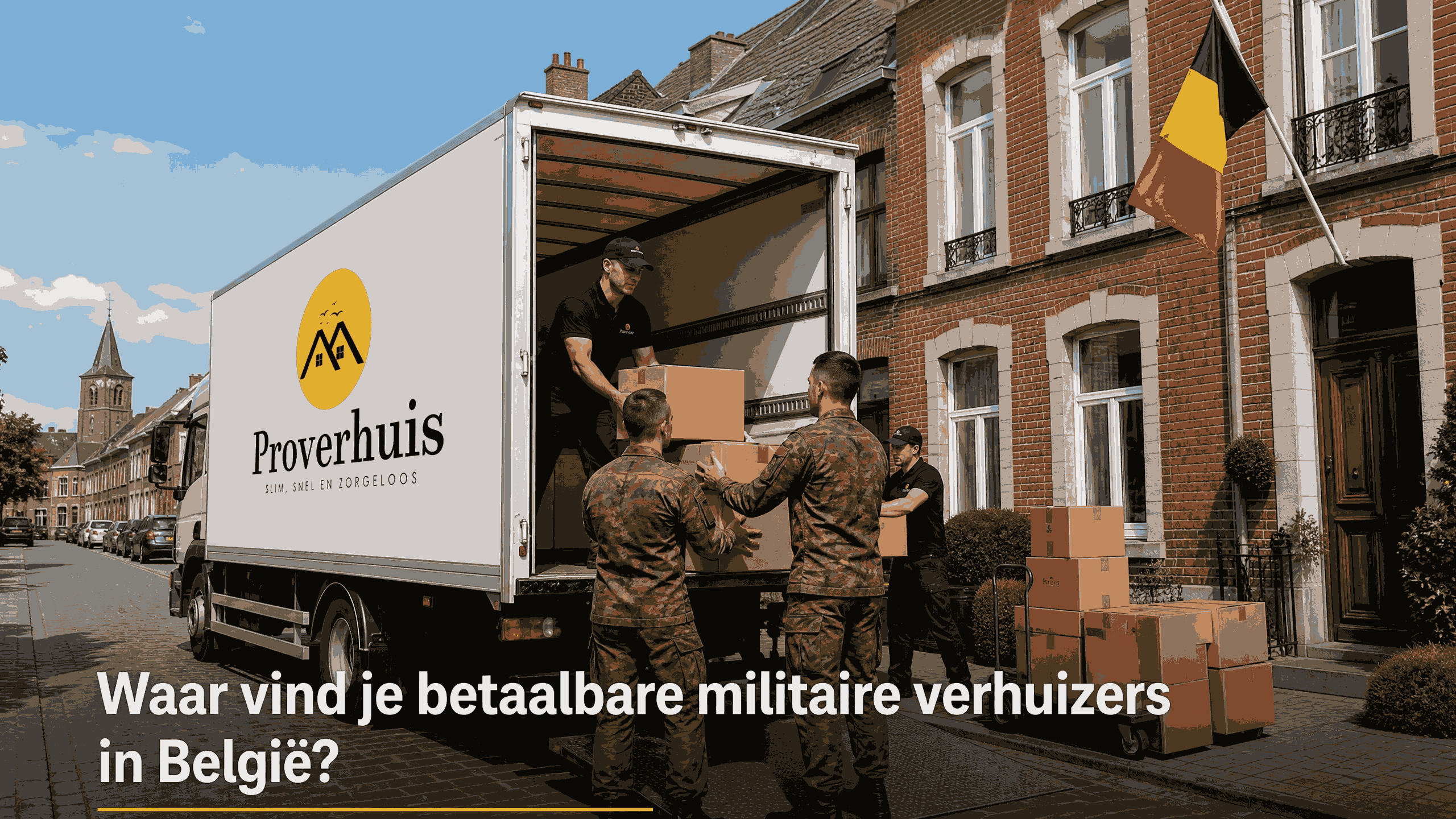 Waar vind je betaalbare militaire verhuizers in België?