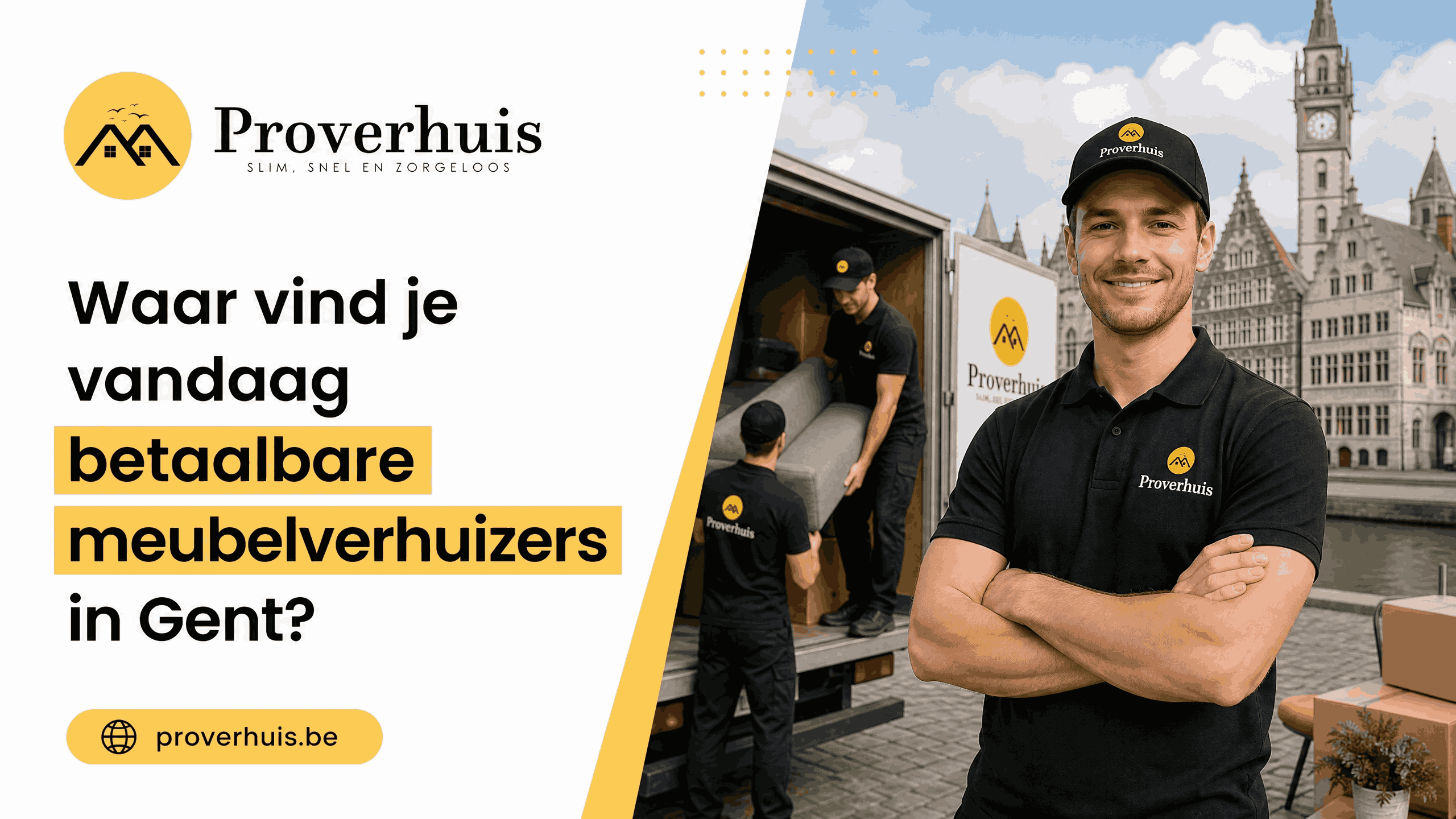 Waar vind je vandaag betaalbare meubelverhuizers in Gent