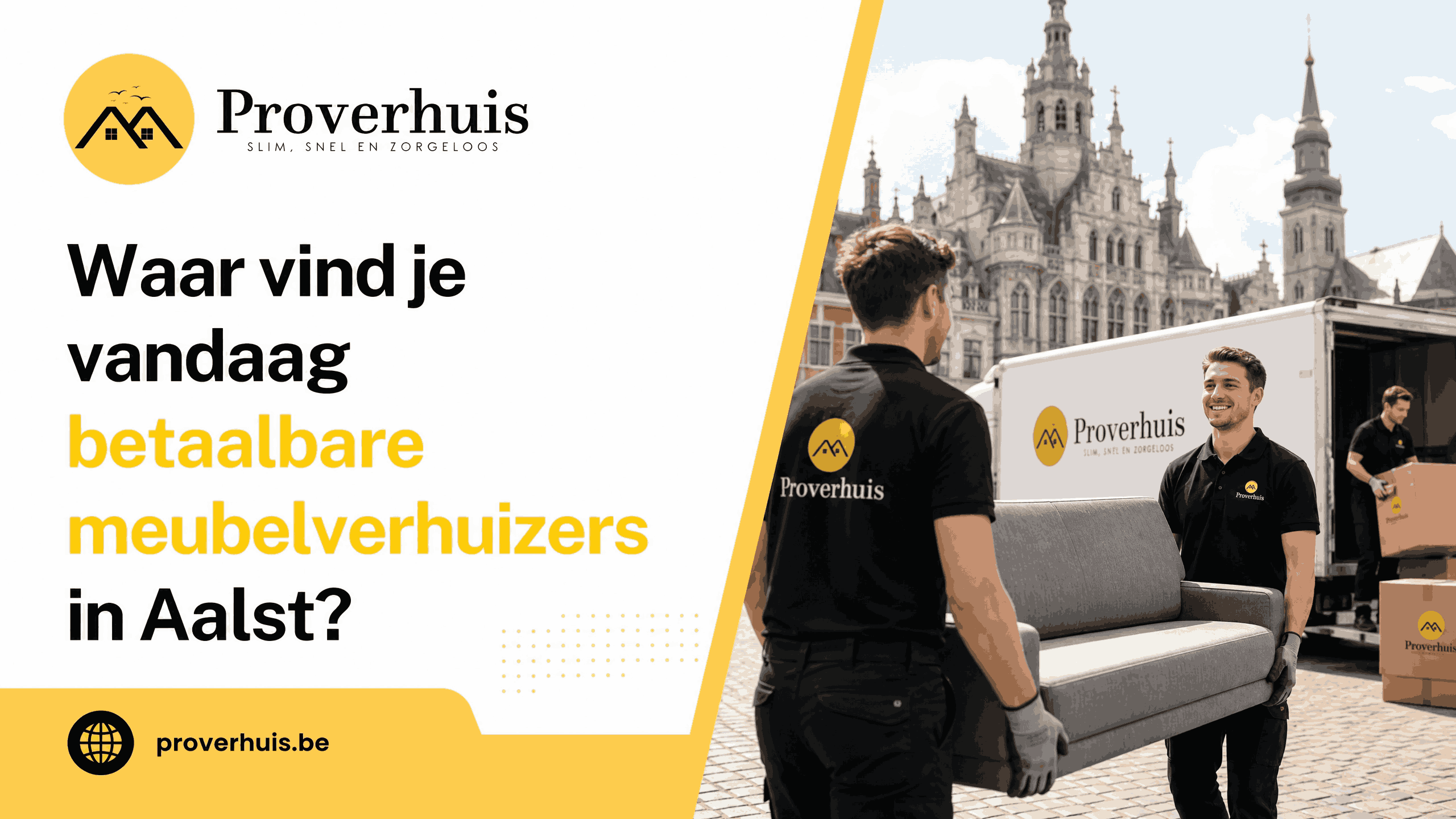 Waar vind je vandaag betaalbare meubelverhuizers in Aalst