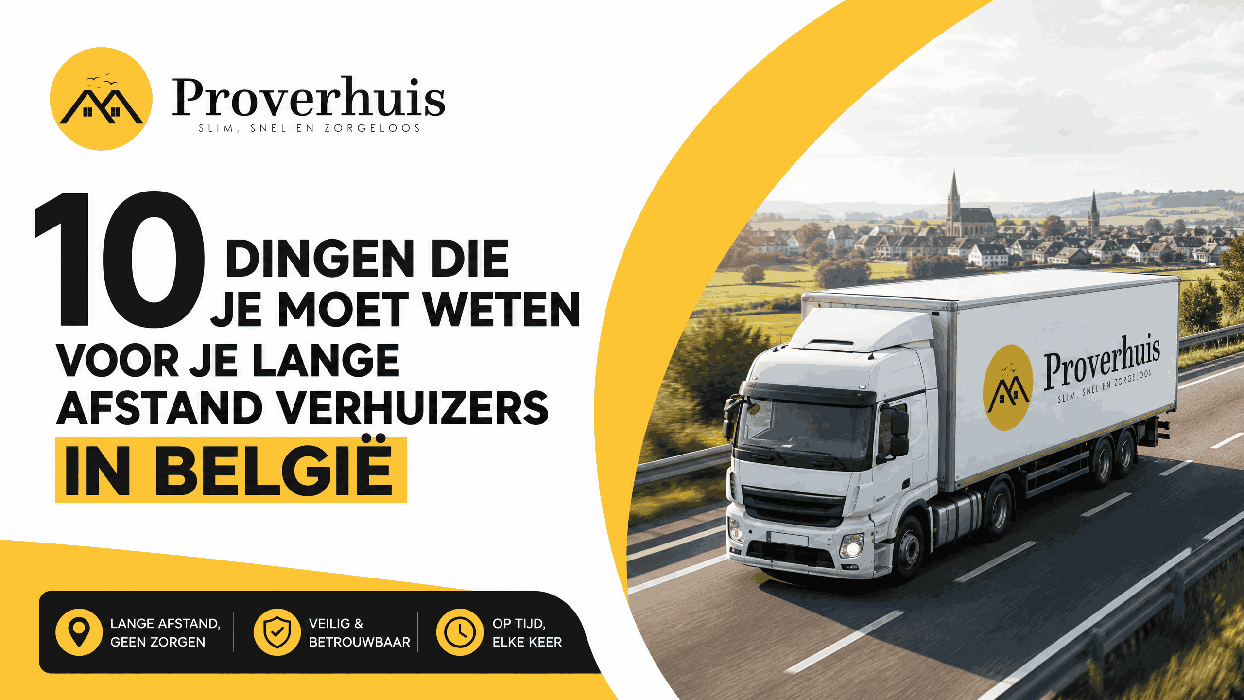 10 Dingen Die Je Moet Weten Voor Je Lange Afstand Verhuizers In België