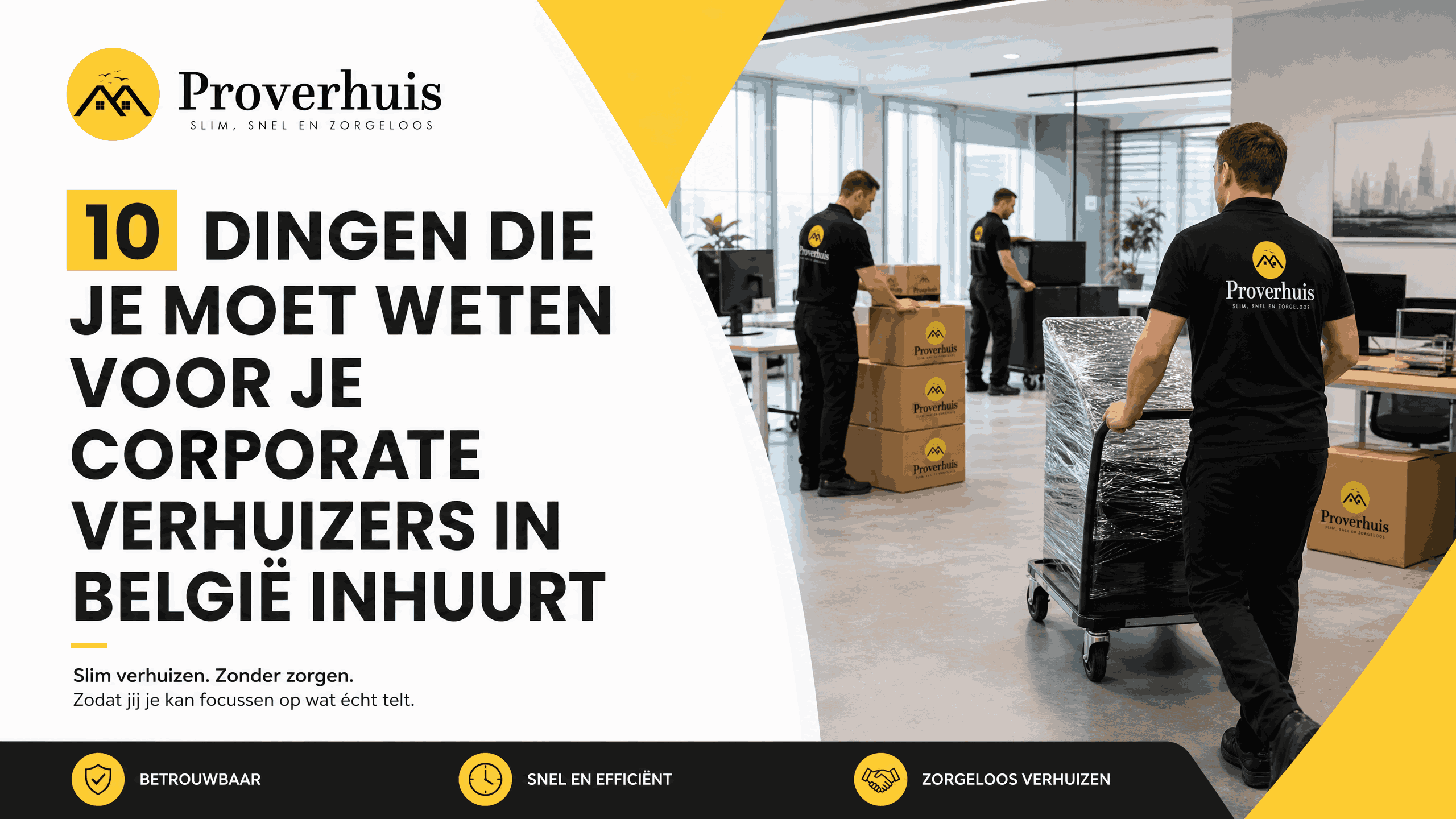 10 Dingen Die Je Moet Weten Voor Je Corporate Verhuizers In België Inhuurt
