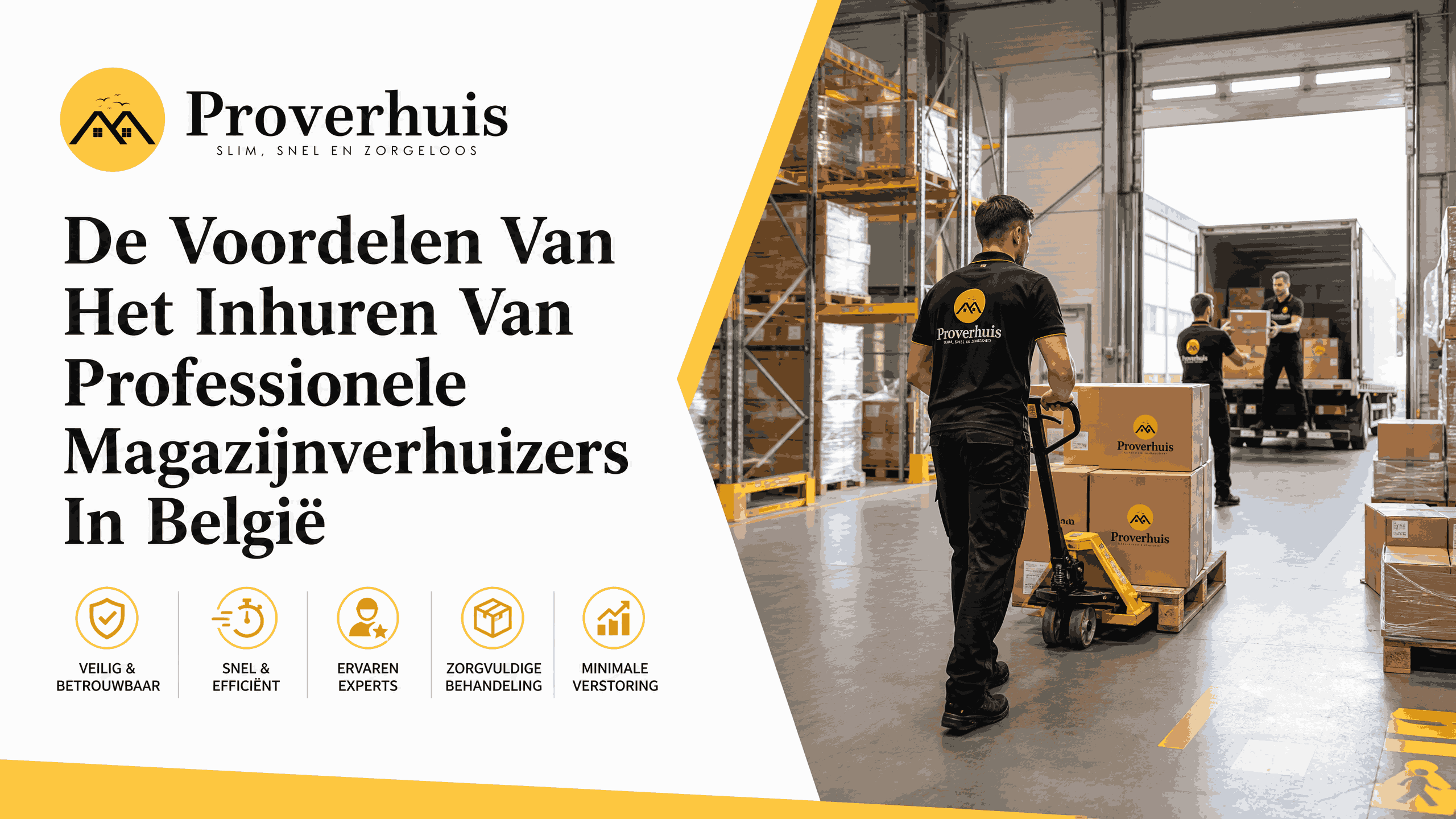 De Voordelen Van Het Inhuren Van Professionele Magazijnverhuizers In België