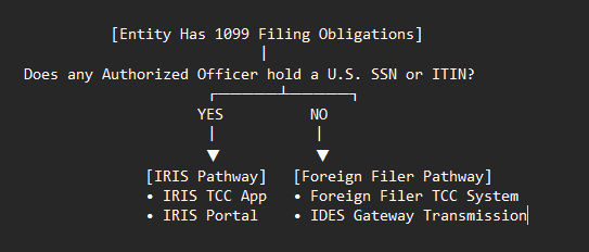1099 e-filing and IDES transmission for foreign filers