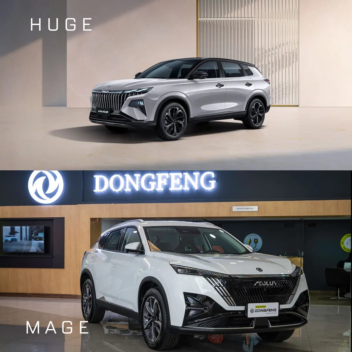 Dongfeng MAGE y HUGE: así son las nuevas SUV híbridas con las que la marca quiere conquistar Colombia imagen 2