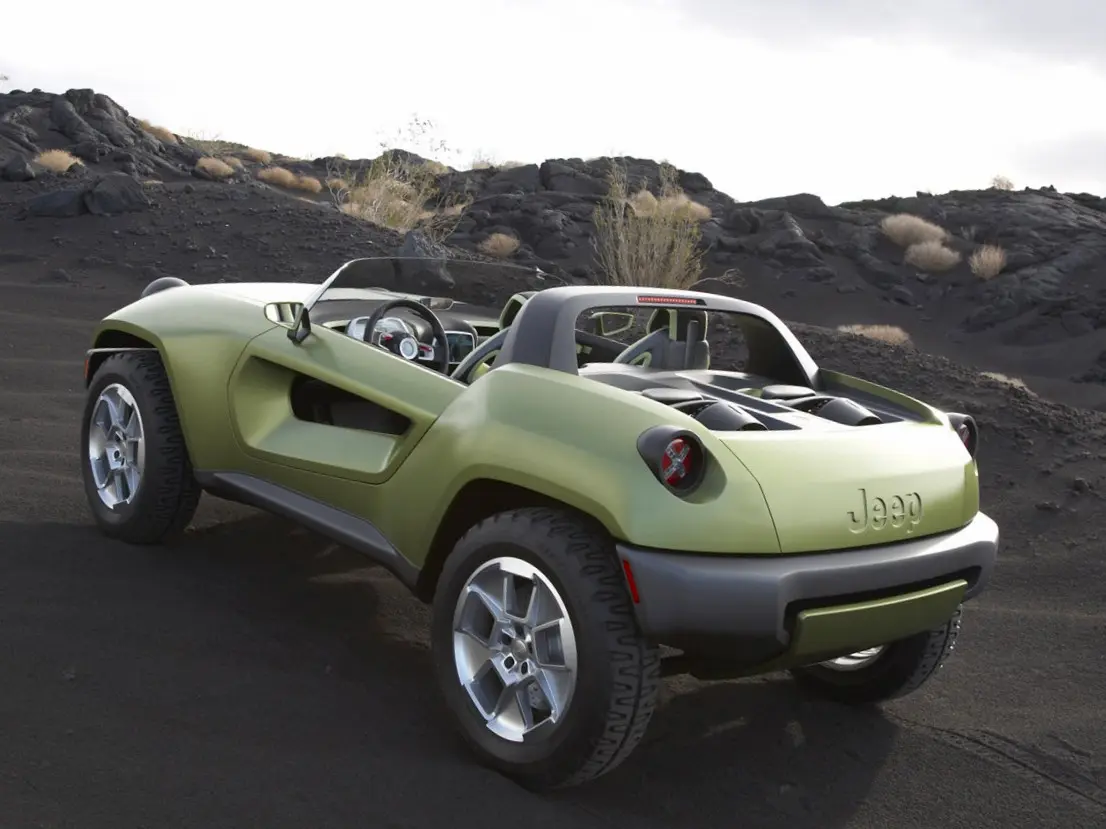 Jeep Renegade Concept: el bípoda verde que adelantó el 4x4 eléctrico con alma de aventura imagen 5