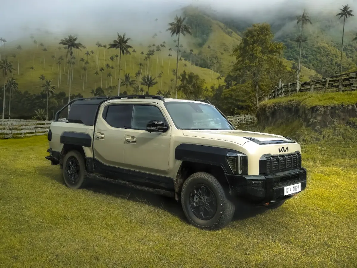 Kia Tasman 2026: la primera pick-up de Kia llega a Colombia con diésel turbo y 4x4