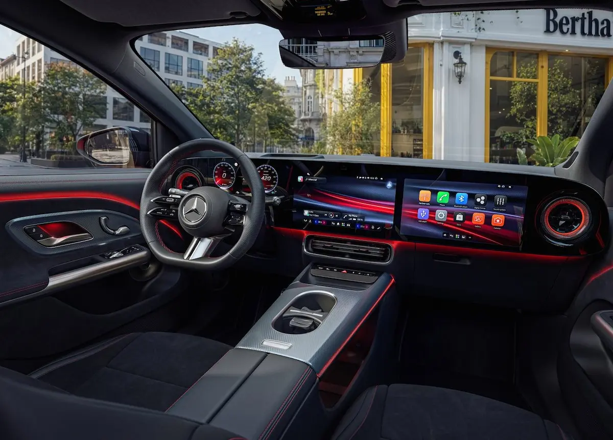 Mercedes-Benz GLA 2026: la nueva generación eléctrica con pantalla MBUX Superscreen imagen 6