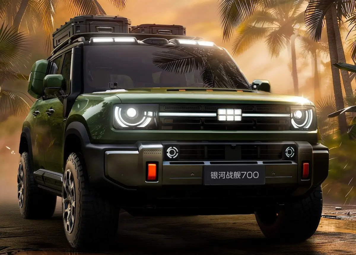 Geely Galaxy Zhanjian 700: el SUV todoterreno híbrido con IA y más de 1.100 hp imagen 3