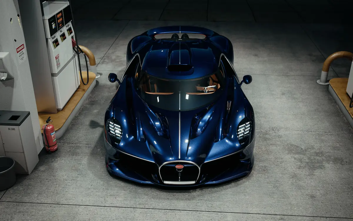 Bugatti Destrier: la escultura de velocidad sin alerones del Bolide imagen 3