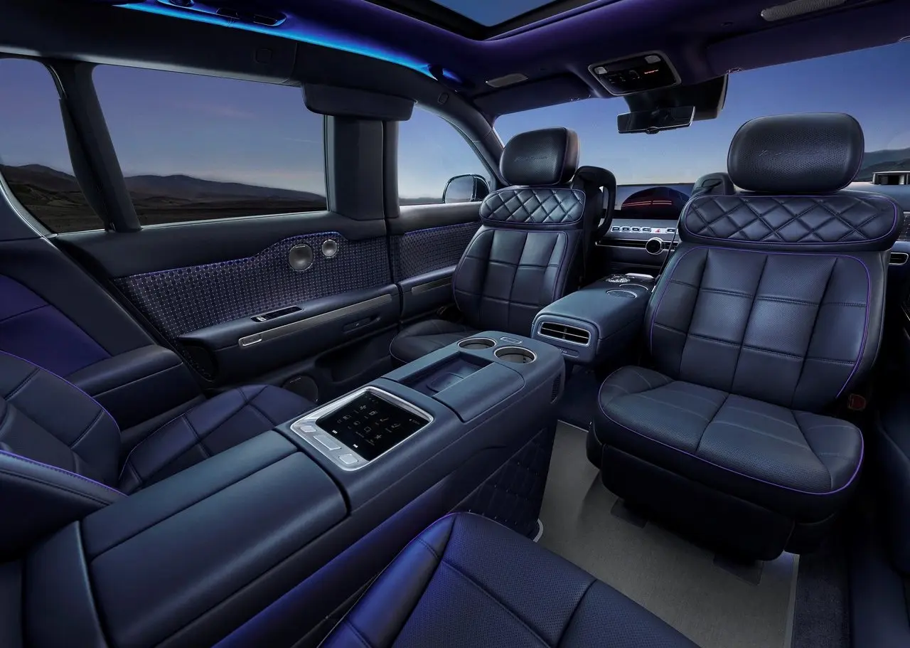 Genesis GV90 2027: el SUV de lujo que abre las puertas enfrentadas y queda como una sala imagen 4