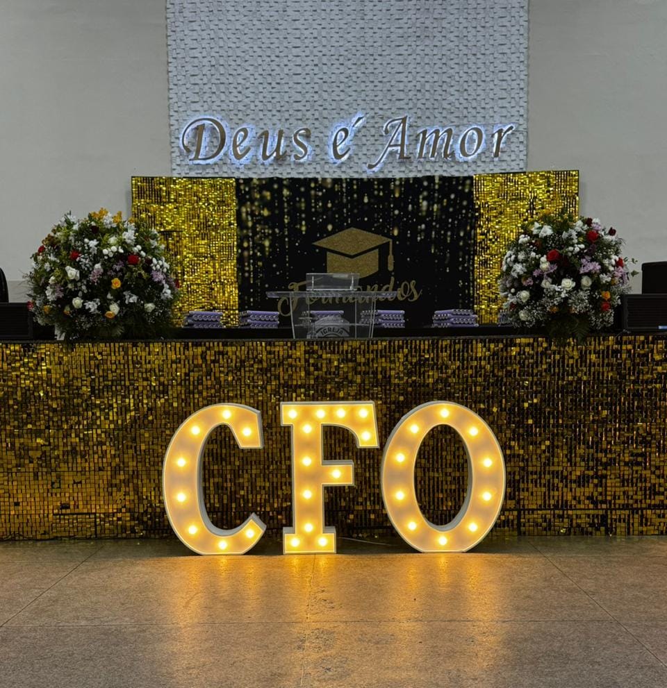 Letreiro iluminado 1