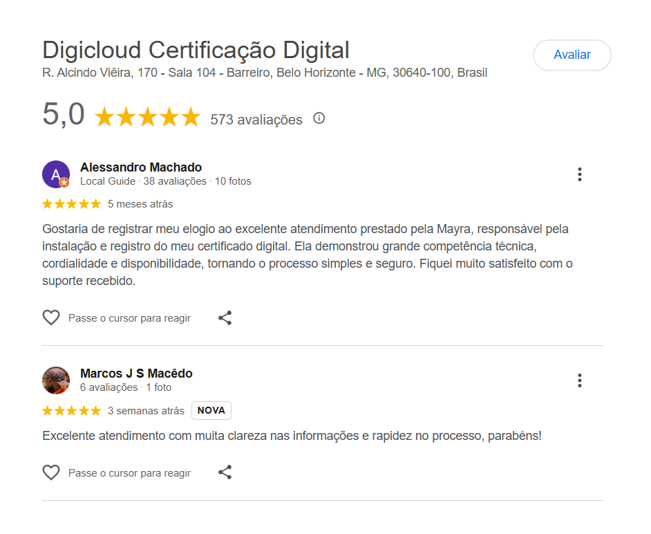 Depoimento de cliente 6
