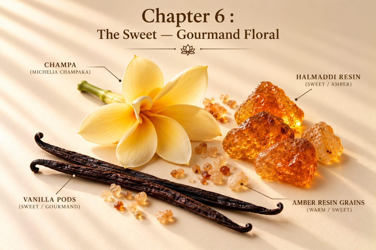 Illustration: The Sweet — Gourmand Floral
