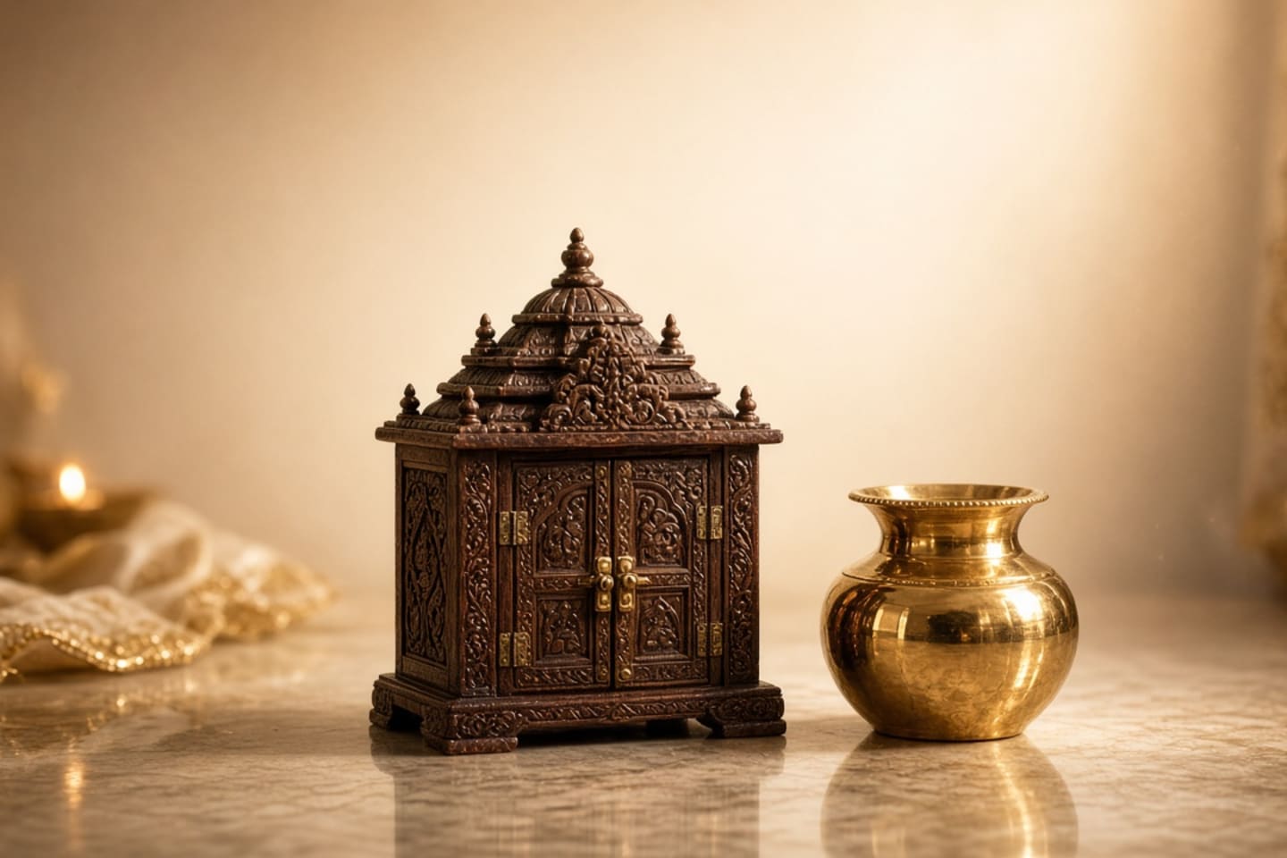 Closing illustration for The Household Mandir