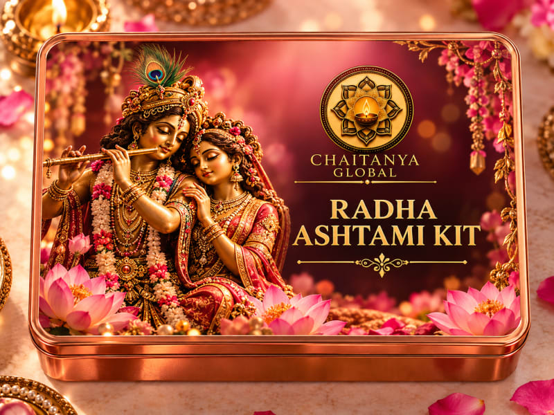 Chaitanya Global Radha Ashtami Kit — Radha Rani birthday puja