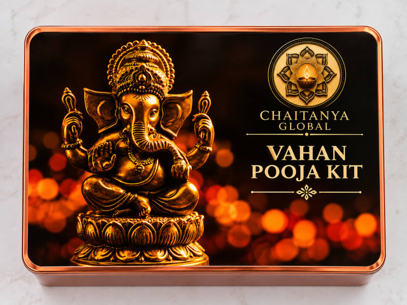 Chaitanya Global Vahan Pooja Kit — new vehicle blessing