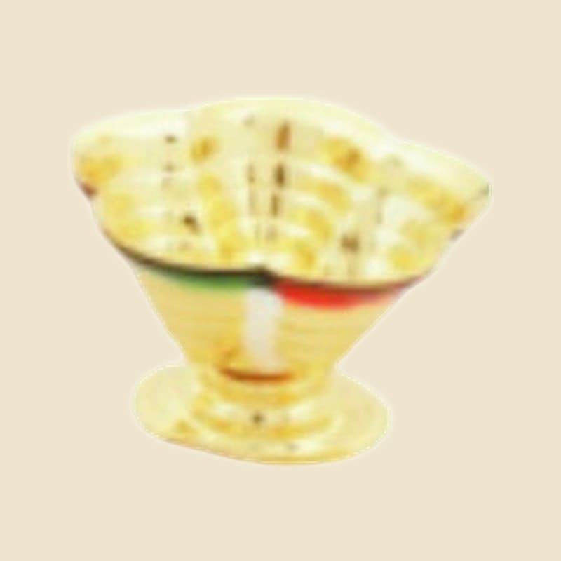 Small Meenakari Cup on a warm ivory background