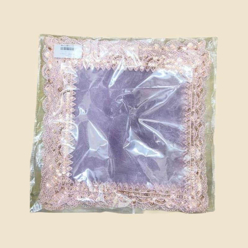 Embroidered Puja Chunri, Multicolour, Size 16 (CI10801U) on a warm ivory background