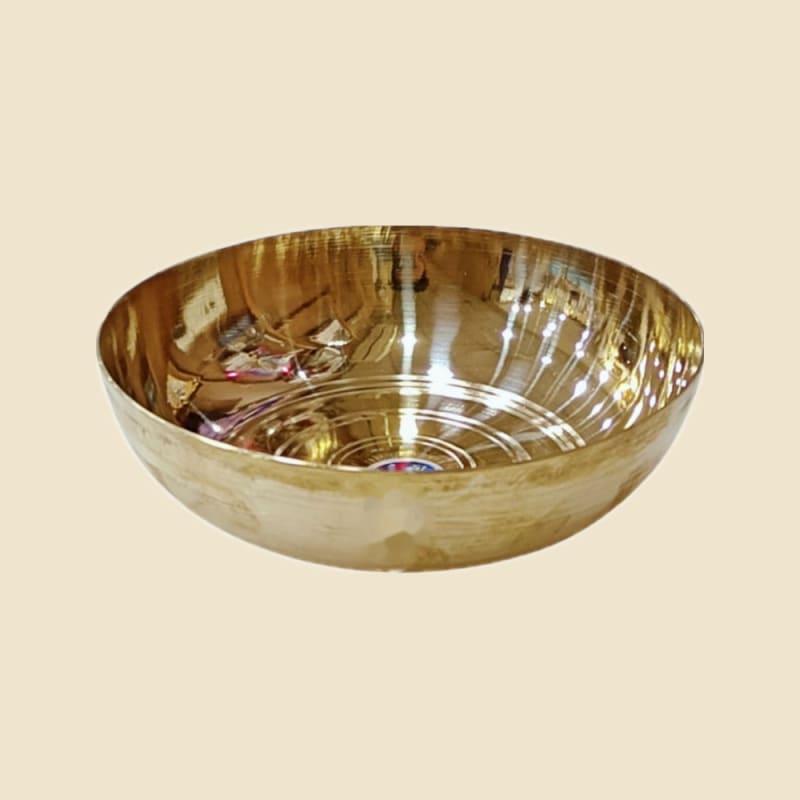 Pure Kansi Silver-Touch Tasla on a warm ivory background