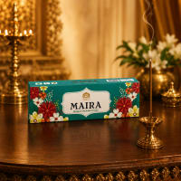 Chaitanya Global Maira Masala Incense — premium 200g hand-rolled agarbatti box