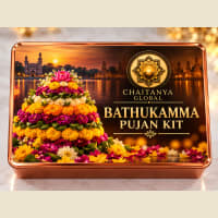 Chaitanya Global Bathukamma Kit — Telangana floral festival base
