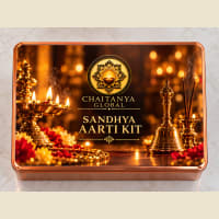 Chaitanya Global Sandhya Aarti Essentials — evening prayer kit