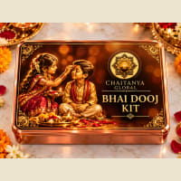 Chaitanya Global Bhai Dooj Blessing Box — sibling protection ceremony