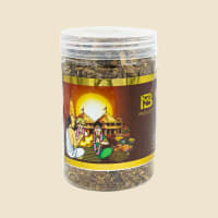 Havan Samagri jar with havan artwork