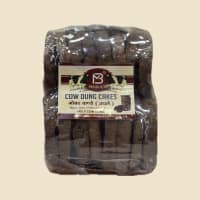 Cow Dung Cakes for Havan, another view