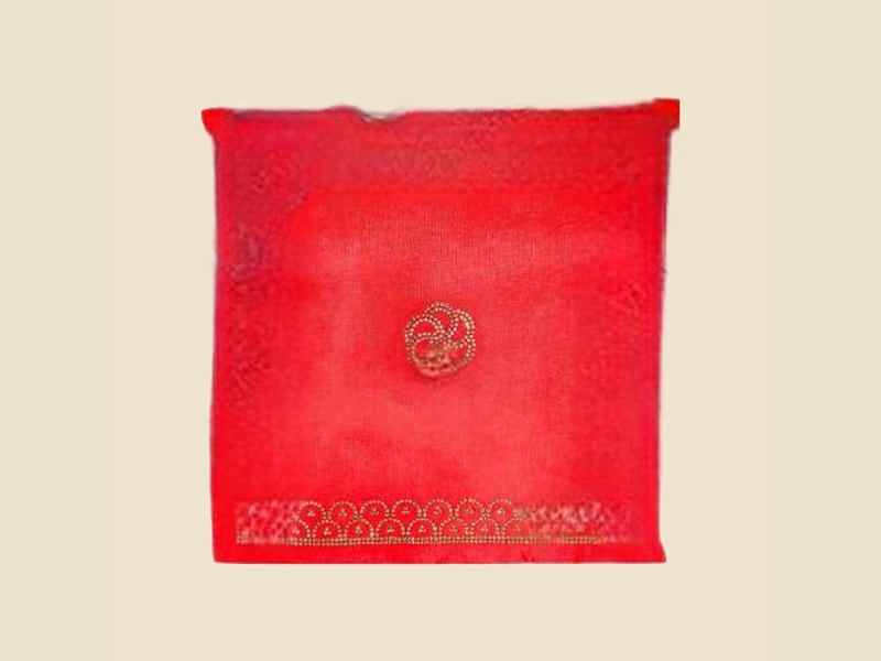 Diamond Design Puja Aasan, Mixed Colours (CI 6425) on a warm ivory background