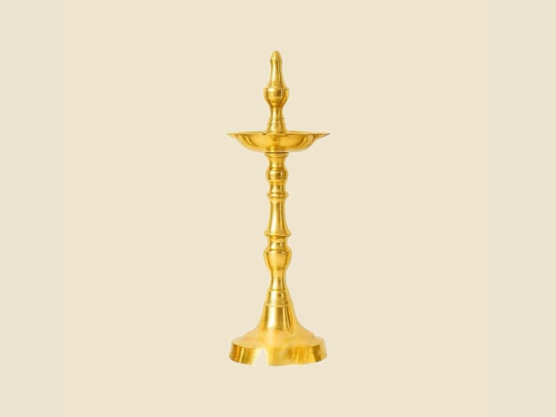 Kashi Samay Deep, Large on a warm ivory background