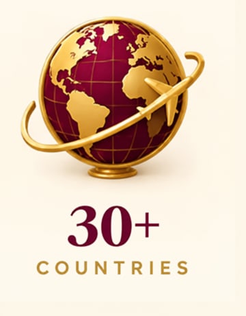 On shelves in 30+ countries