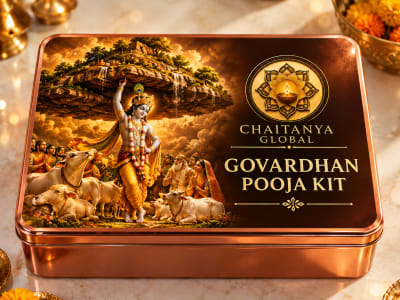 Govardhan Puja (Annakut) Kit — closed box front view