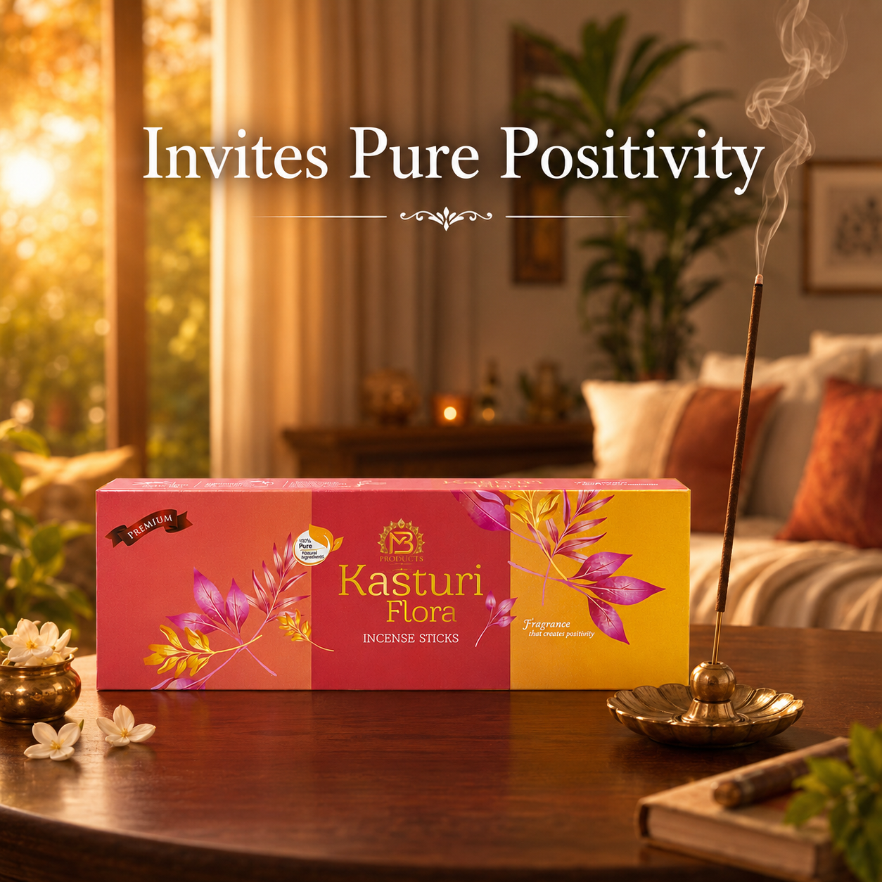 Kasturi Flora Natural Masala Incense Sticks