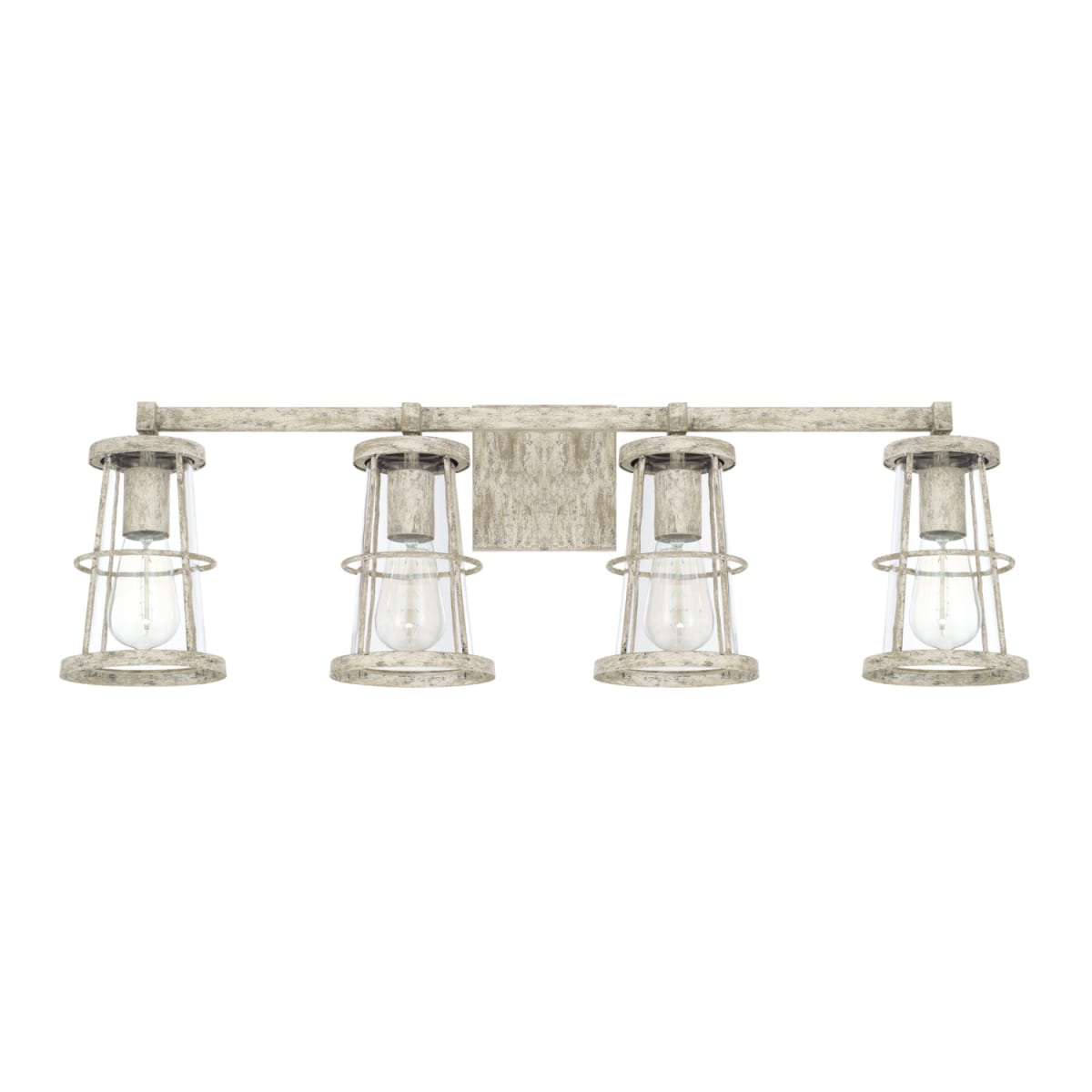 31" W x 10" H x 7.5" E 4-Light Vanity in Mystic Sand