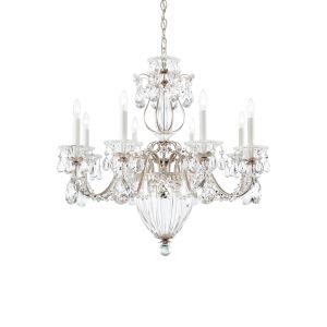 Bagatelle 11 Light 120V Chandelier in Etruscan Gold with Clear Heritage Handcut Crystal