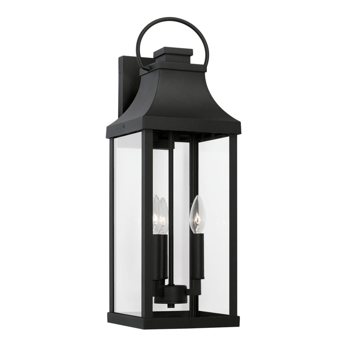 3-Light Outdoor Wall-Lantern
