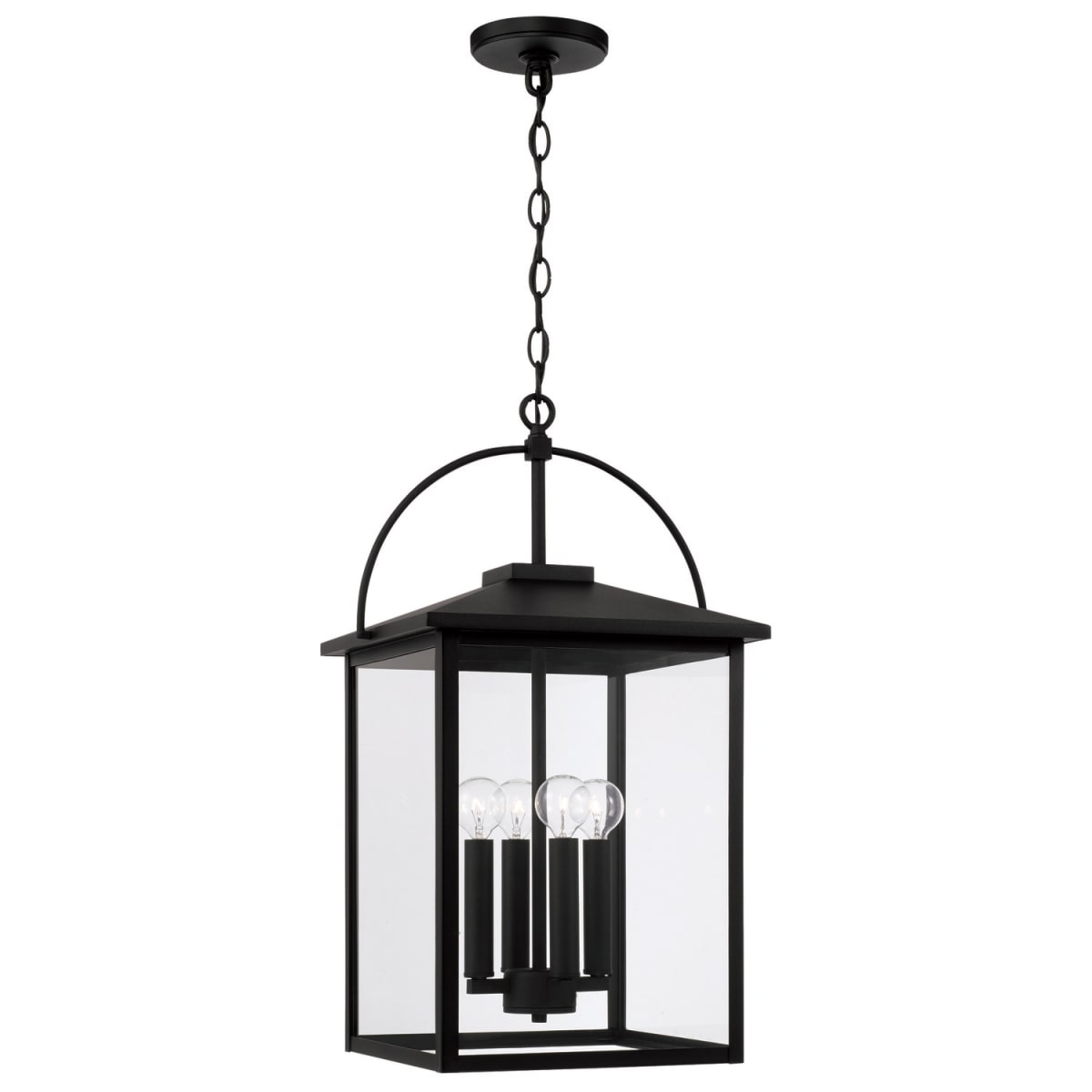 4-Light Outdoor Hanging-Lantern