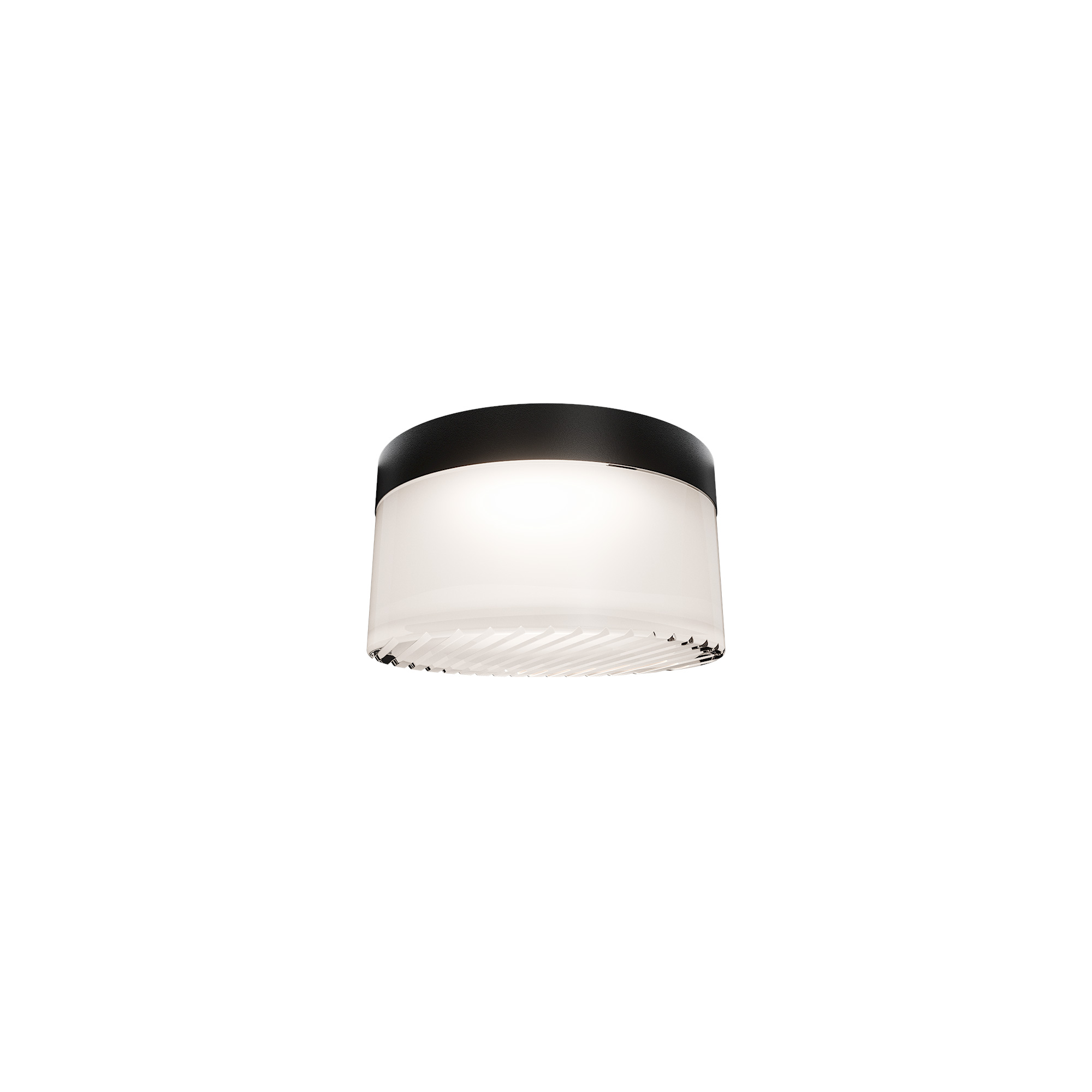 Minimal Form. Maximum Versatility. The Tuck III Outdoor LED Flush Mount proves that simplicity and sophistication can coexist beautifully. Defined by its clean circular profile and ribbed glass diffuser, Tuck emits a soft, even glow that enhances exterior spaces with ambient illumination. Engineered for durability, this versatile fixture is wet rated for outdoor use, making it ideal for everything from patios and porches. Compact yet powerful, Tuck is equipped with 4CCT selectable color temperature, giving you the flexibility to fine-tune the light for every setting, from warm, relaxing ambiance to bright, functional illumination. Its minimalist design blends effortlessly with modern architecture while providing reliable, high-performance lighting that’s built to last. Available in a heat resistant option for sauna application, making it ideal for everything from patios and porches to wellness spaces and spa environments.