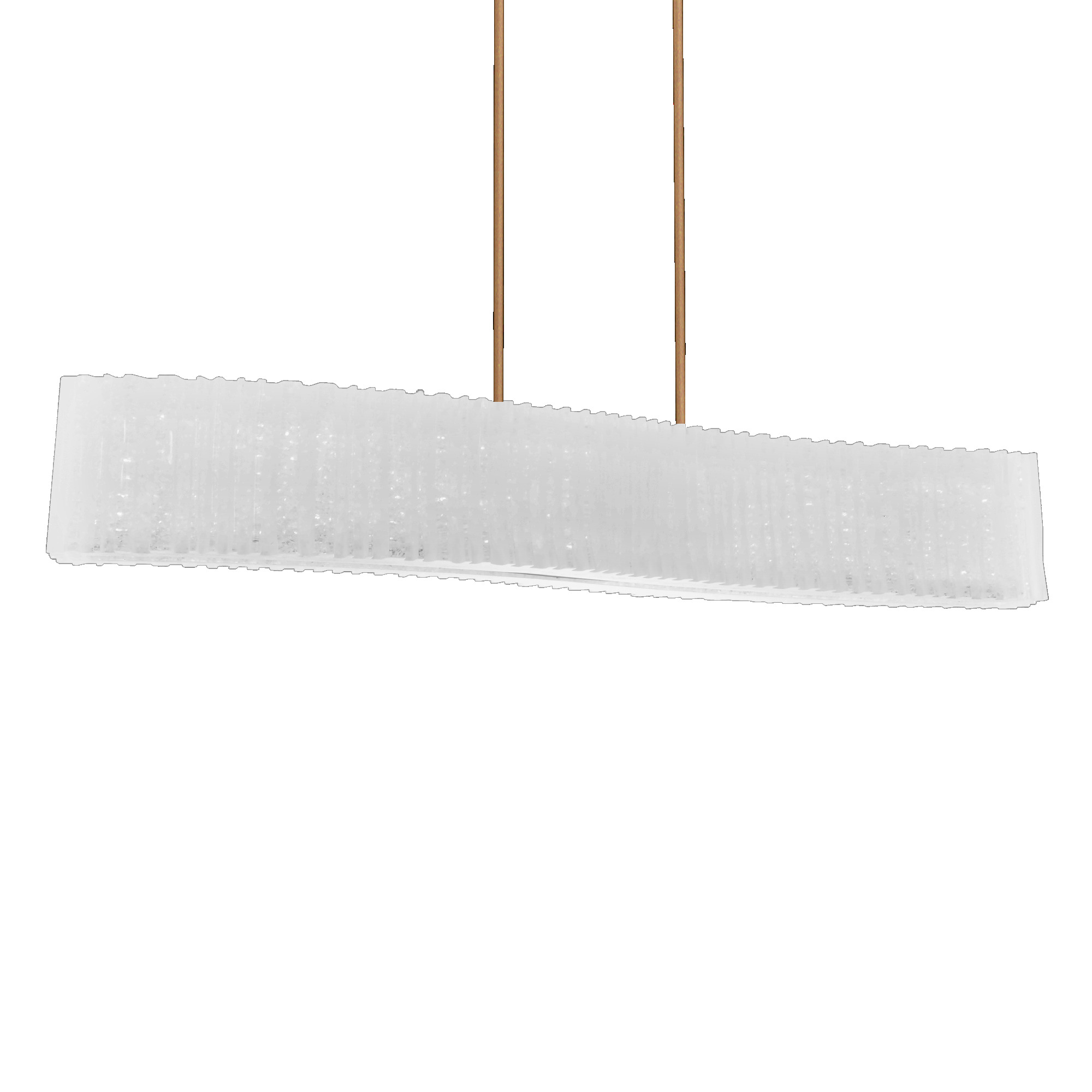 A dazzler surging with texture and light. A symphony of grace to capture movement when viewed from any angle. Give your space regal and refined character with the Rhiannon LED Pendant.
