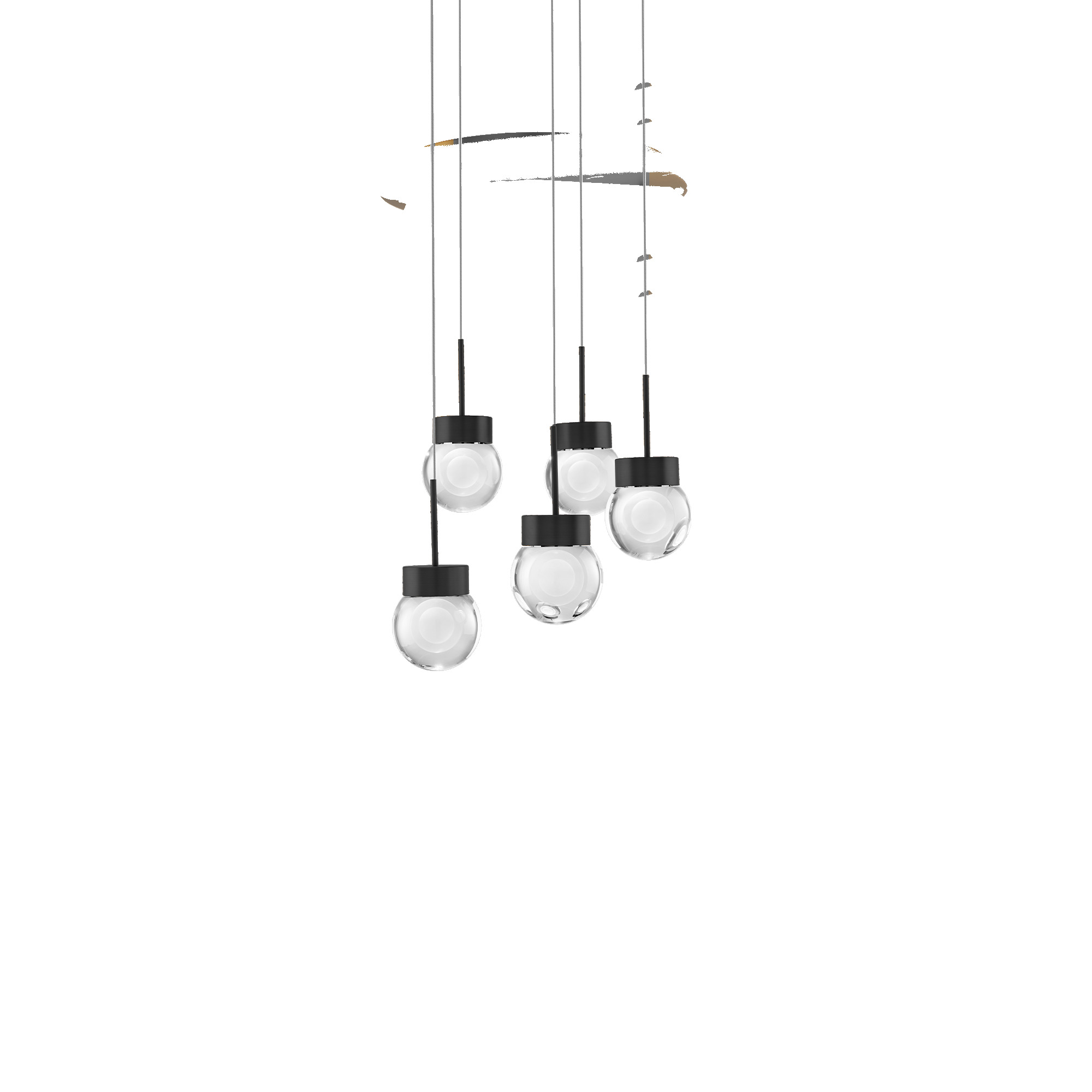 Double Bubble Multilight Pendant Light