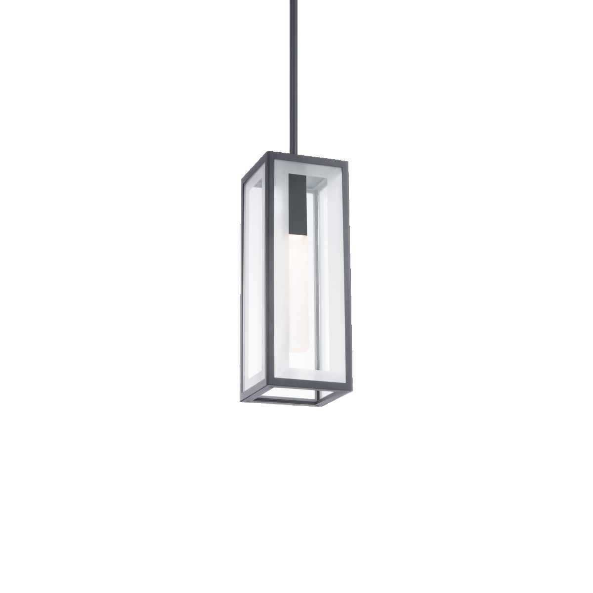A classic sensibility with timeless style. This exterior LED pendant luminaire beckons like a glowing lantern to welcome guests to your fine home.