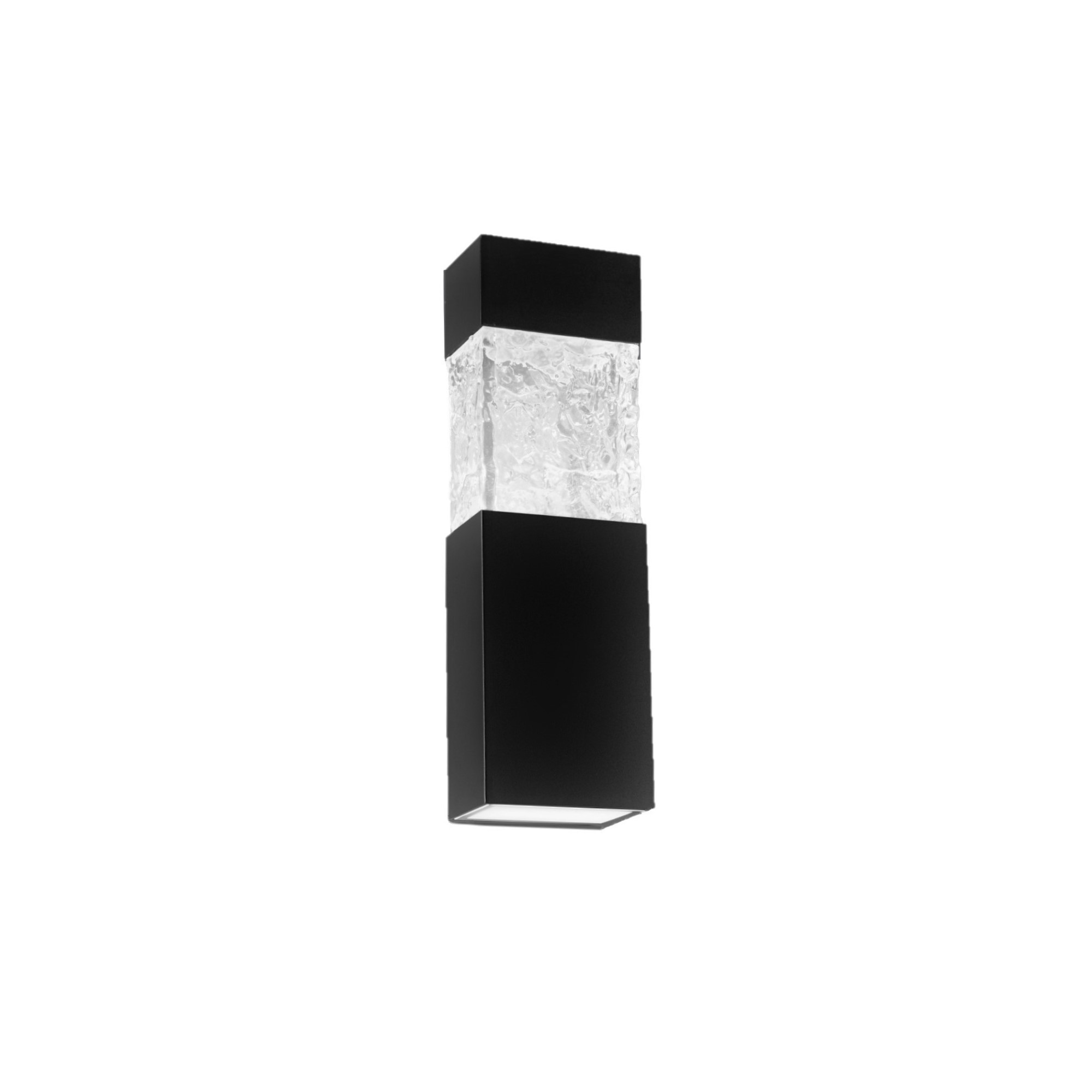 Modern allure beckons with this exterior wall luminaire, offering style with gorgeous illumination to your outdoor space.