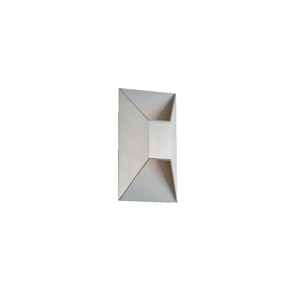 An ultra-functional balanced sconce. This LED wall luminaire employs an etched glass diffuser that delivers interest-generating bidirectional illumination.
