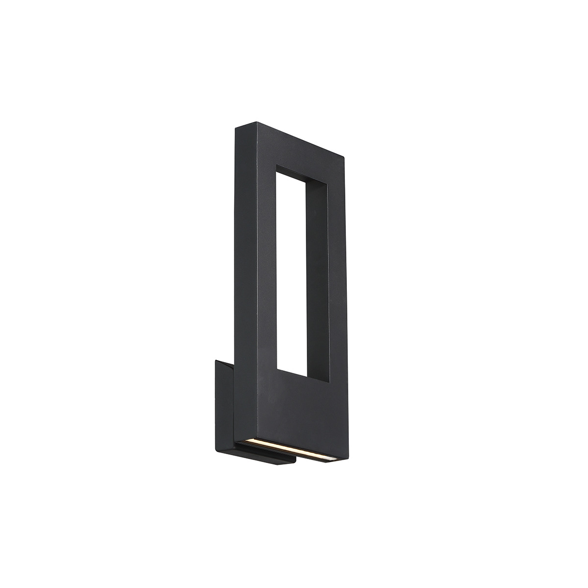 Waning light of day. Indirect LED illumination gives the illusion of twilight. Glare free illumination with ambient and down lighting for safety, security and architectural accent.