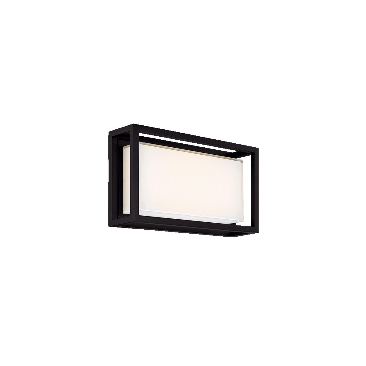 A weather-resistant finished frame houses a clean box of light on this elegant, understated addition to your home, hotel, office or restaurant. The lines of the frame extend downward to accentuate the height of your walls and enhance the architectural sensibility. Framed is a versatile design with a minimalist attitude and plenty of cutting-edge LED technology.