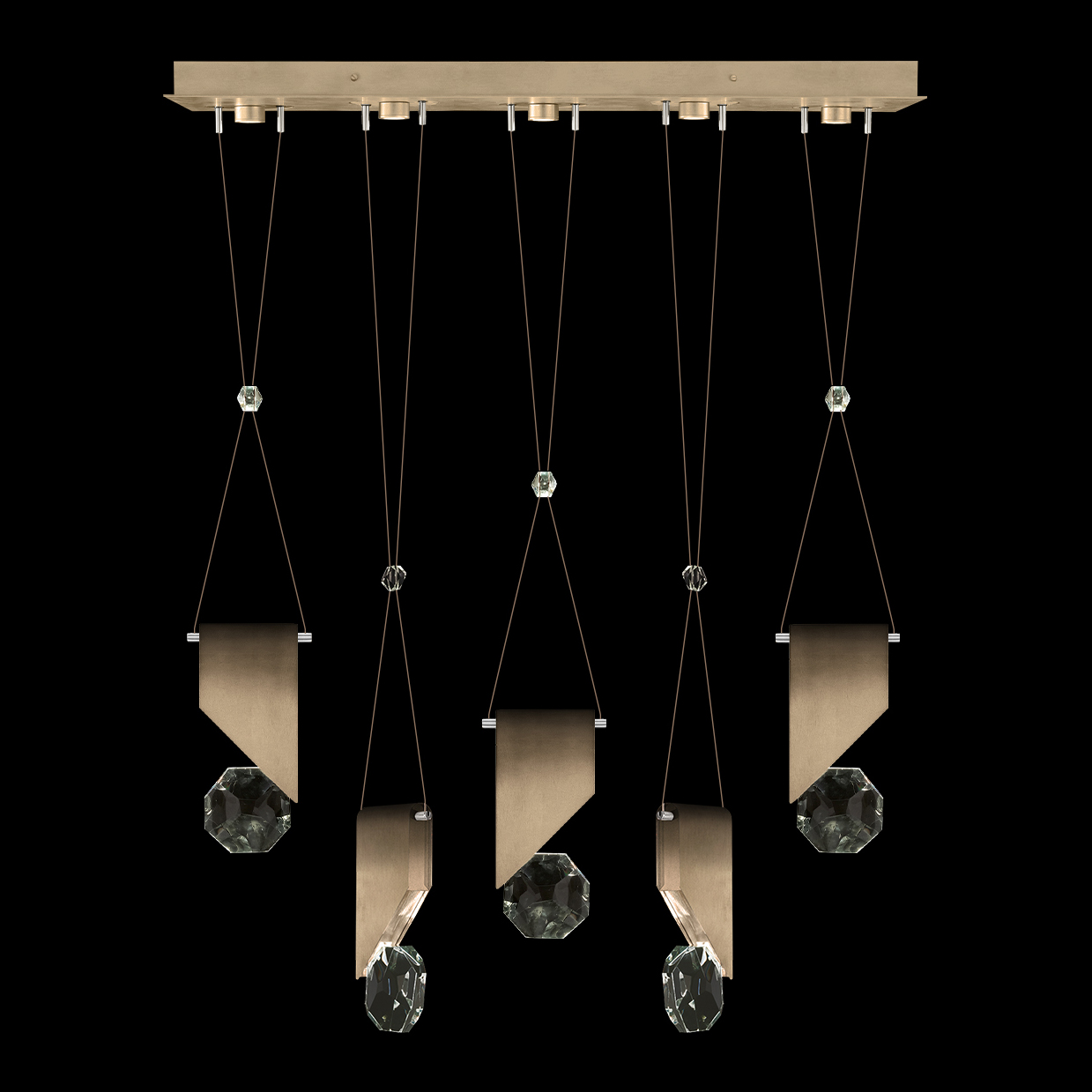Aria 43"W Linear Pendant