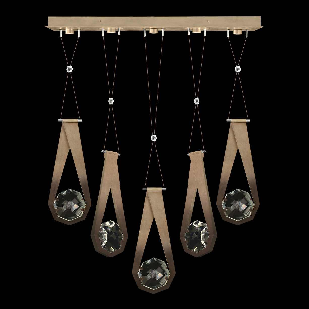 Aria 43"W Linear Pendant