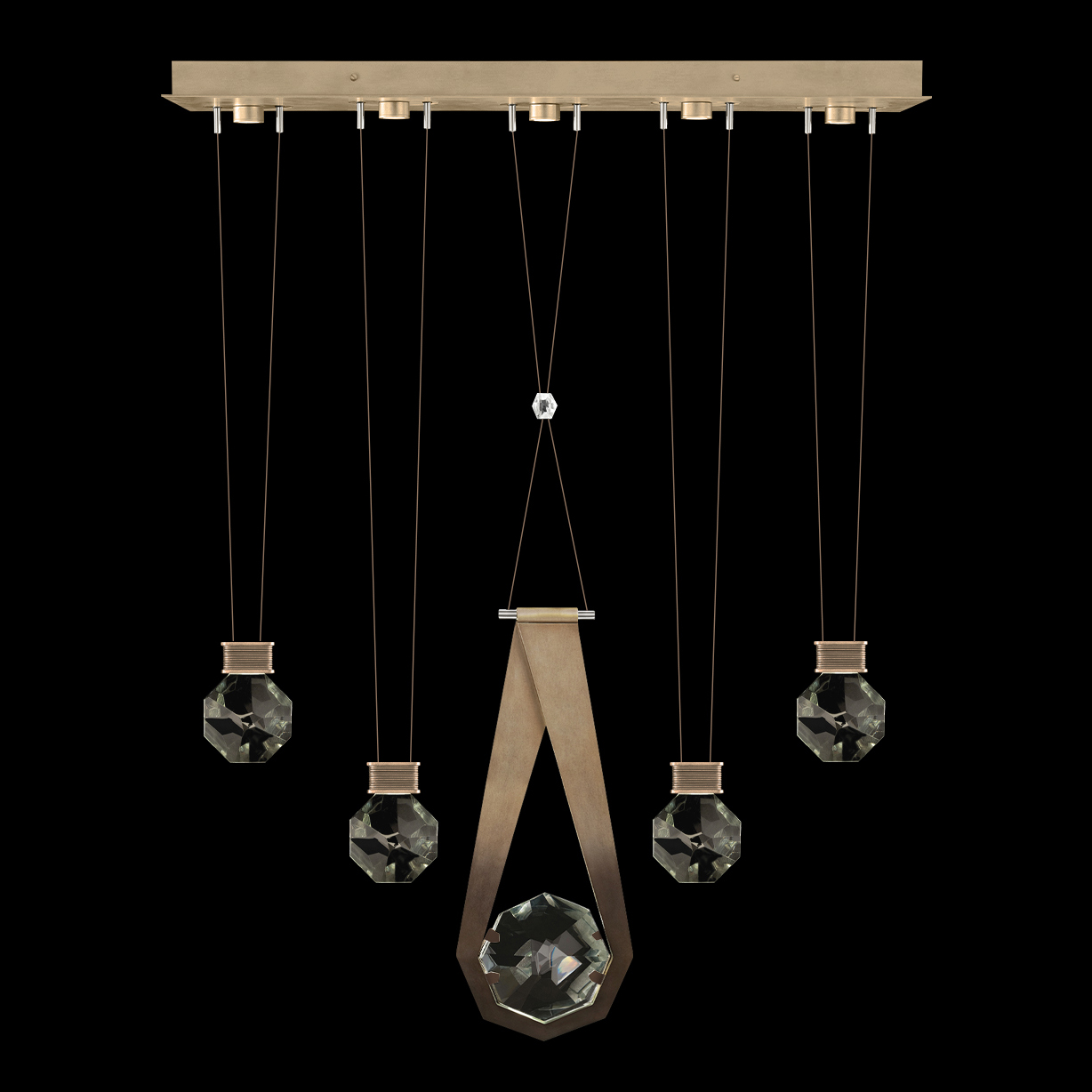 Aria 43"W Linear Pendant